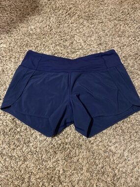 Lululemon Speed Up Navy Shorts